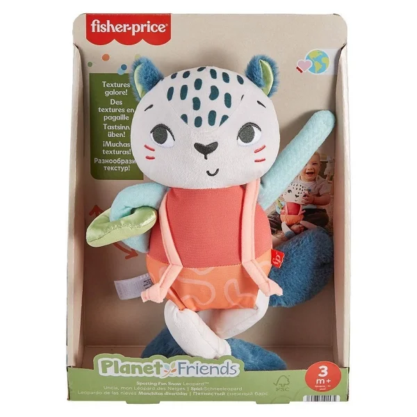 Fisher Price Eğlenceli Dostum Kar Leoparı Hkd64 - Görsel 7