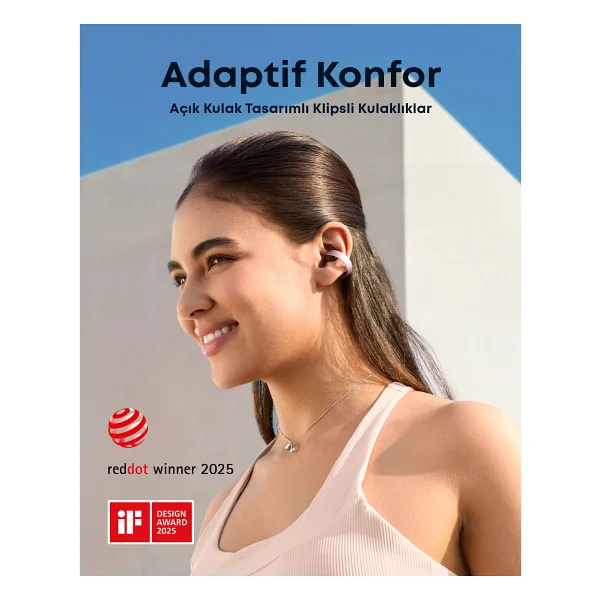 Anker Soundcore Aeroclip Open Ear Bluetooth Kulaklık - Görsel 2