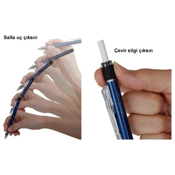 Tombow Mono Graph Sakura Pembe 0.5 Mm Versatil Uçlu Kalem - Görsel 4
