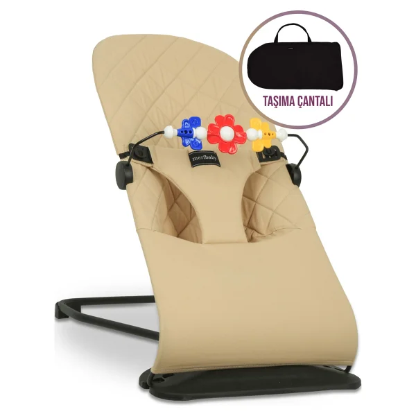 Merfbaby Cotton Oyuncaklı Çantalı Ana Kucağı - Görsel 10
