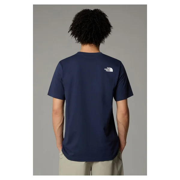 The North Face Easy Nf0a8a6c8k21 Lacivert Kısa Kollu Erkek Tişört - Görsel 5