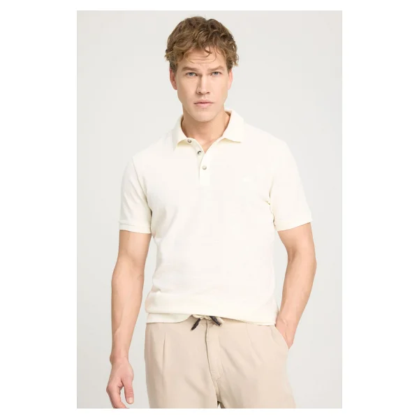 Wrangler Regular Fit Normal Kesim %100 Pamuk Polo Yaka Haki Tişört - Lacivert - Görsel 10