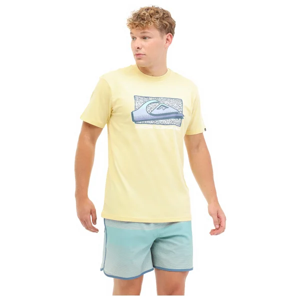 Quiksilver Retro Fade Erkek Mavi Tişört - Lacivert - Görsel 8