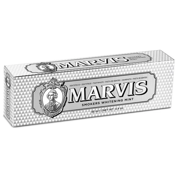 Marvis Whitening Mint Sigara İçenler İçin Beyazlatıcı 85 Ml Florürlü Diş Macunu - Görsel 2