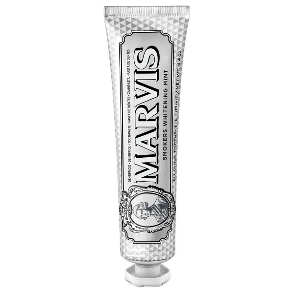 Marvis Whitening Mint Sigara İçenler İçin Beyazlatıcı 85 Ml Florürlü Diş Macunu - Görsel 4