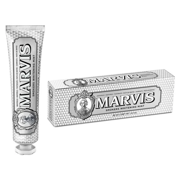 Marvis Whitening Mint Sigara İçenler İçin Beyazlatıcı 85 Ml Florürlü Diş Macunu - Görsel 5