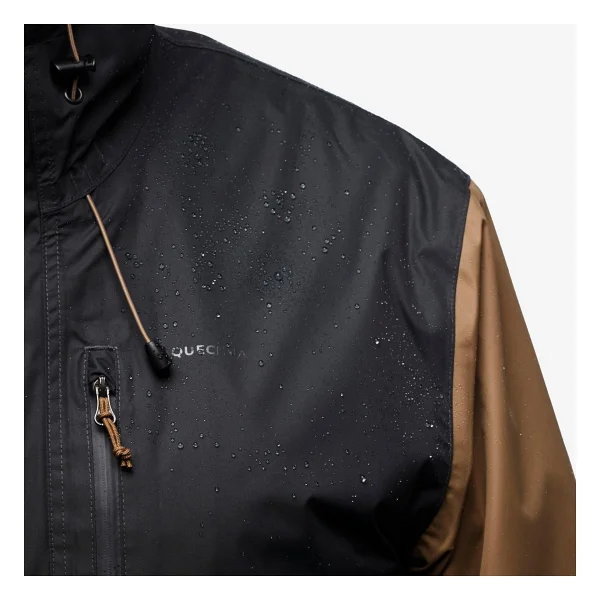 Quechua Nh500 Kapüşonlu Erkek Outdoor Yağmurluk - Görsel 3