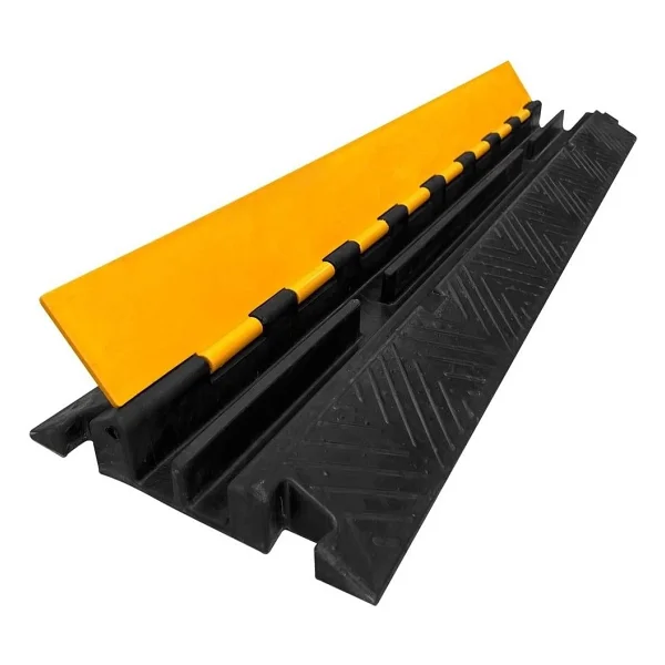 Kablo Kanallı Hız Kesici 2 Kanallı, Yol Kasisi 25,5 X 102,5 X 5 Cm - Görsel 2