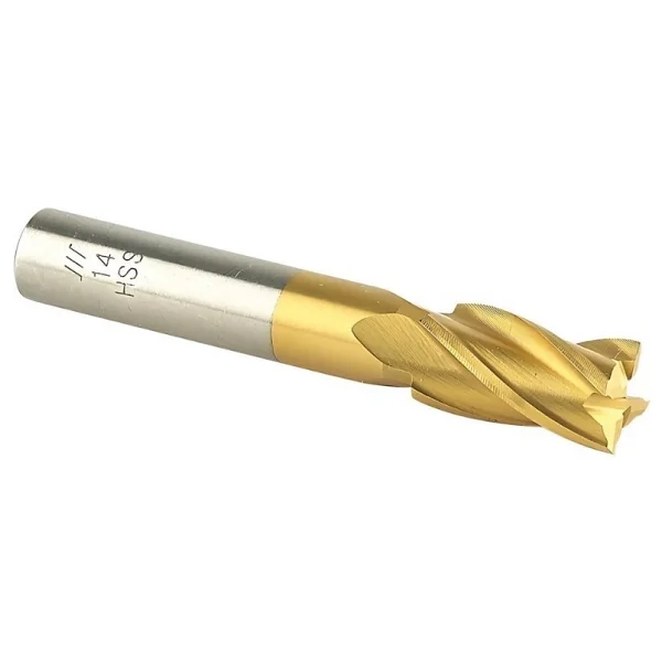 Hss 4 Ağızlı Titan Kaplı Freze 32 Mm - Görsel 2