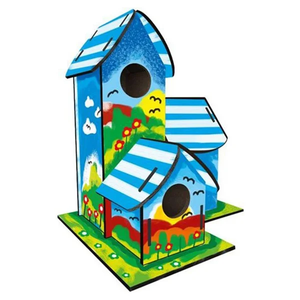 Kumtoys Kuş Evi 3'lü - Görsel 3