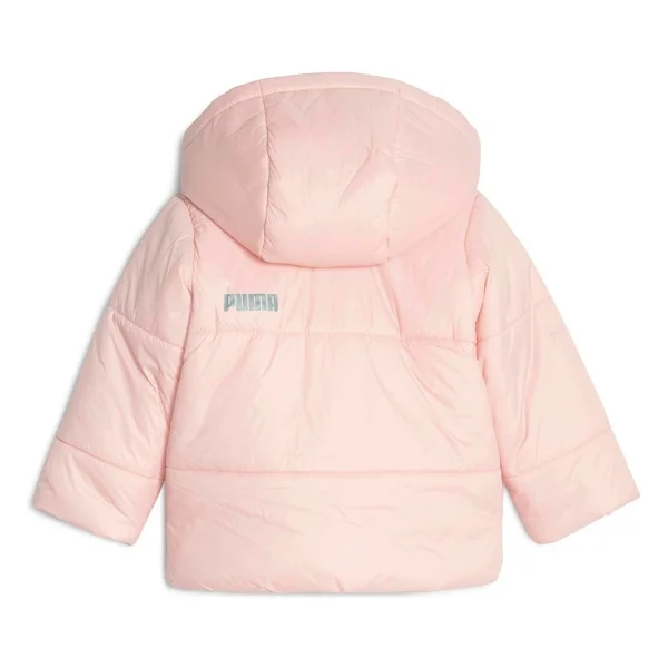 Puma Minicats 675971-47 Saks Mavi Kapüşonlu Bebek Şişme Mont - Görsel 8