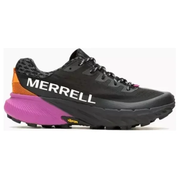 Merrell Agility Peak 5 J068236 Siyah-Pembe-Turuncu Kadın Koşu Ayakkabısı - Görsel 6