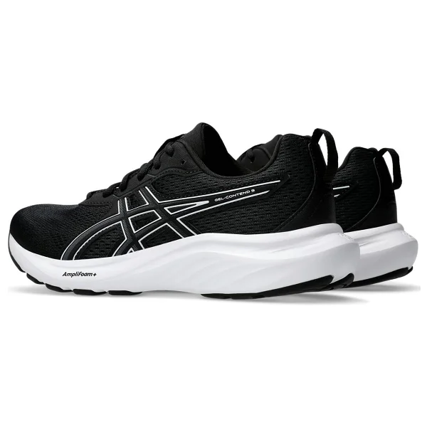 Asics Gel-Contend 9 1012b681-002 Siyah-Beyaz Kadın Koşu Ayakkabısı - Görsel 10