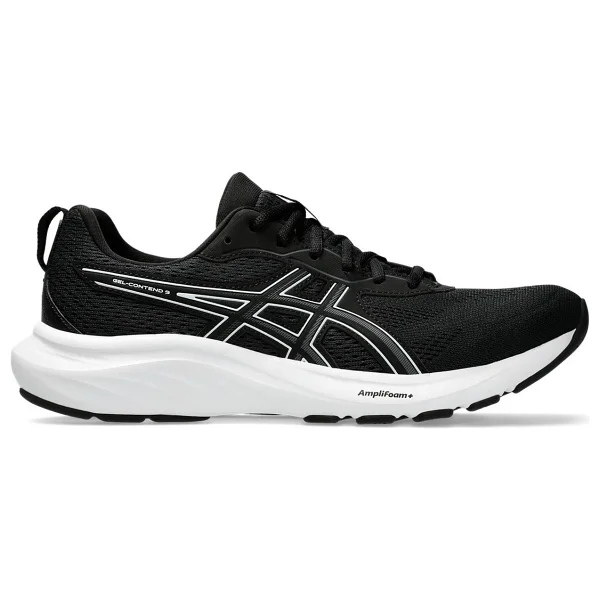 Asics Gel-Contend 9 1011b881-002 Siyah-Beyaz Erkek Koşu Ayakkabısı - Görsel 2