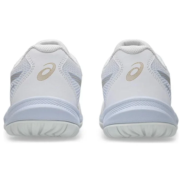 Asics Upcourt 6 Gs 1074a045-103 Beyaz-Sarı Çocuk Voleybol Ayakkabısı - Görsel 5