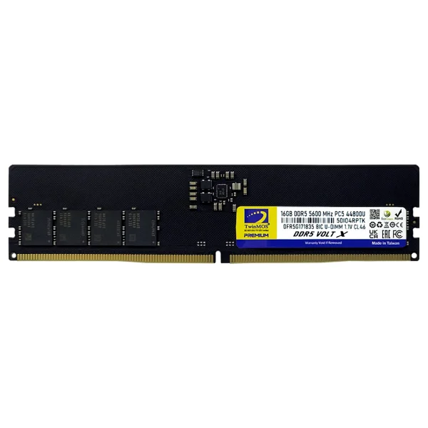 Twinmos 16 GB 5600 MHz Cl46 Tmd516gb5600u46wo DDR5 RAM - Görsel 6