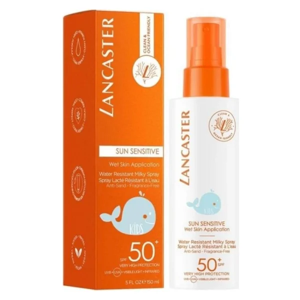Lancaster Sun Sensitive Kids Water Resistant Milky Spf 50+ 150 Ml Çocuk Güneş Sütü Spreyi - Görsel 2