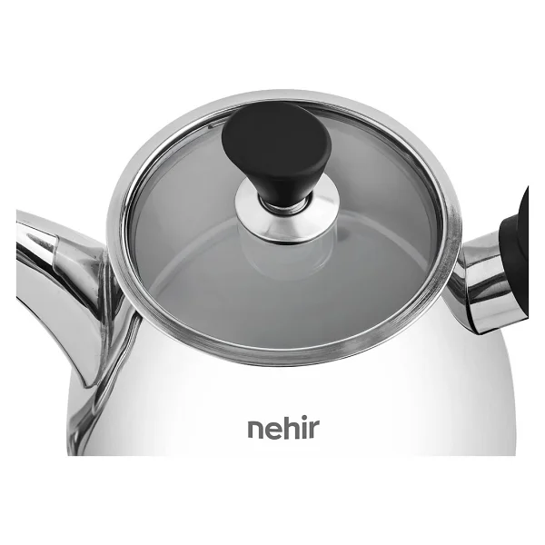 Nehir Almira Maxi Boy Çelik Çaydanlık - Görsel 3