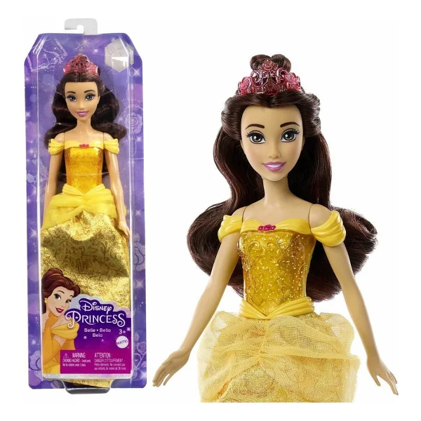 Disney Princess Ana Karakter Bebekler Belle Hlw11 - Görsel 6