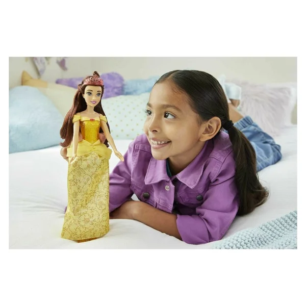 Disney Princess Ana Karakter Bebekler Belle Hlw11 - Görsel 7