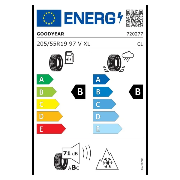Goodyear Wintercommand 205/55 R19 97v XL Kış Lastiği - 2025 - Görsel 2