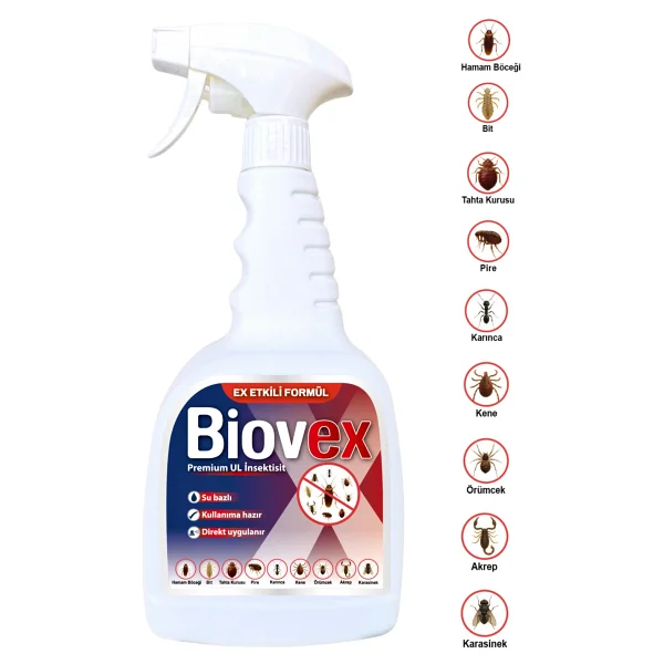 Biovex Premium UL İnsektisit Haşere İlacı 1 lt - Görsel 6