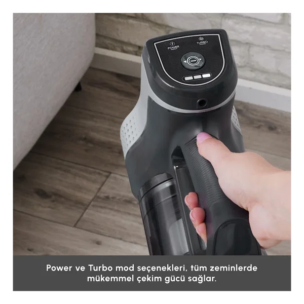 Karaca Vantuz Power Up Max Silver Dikey Süpürge - Görsel 7