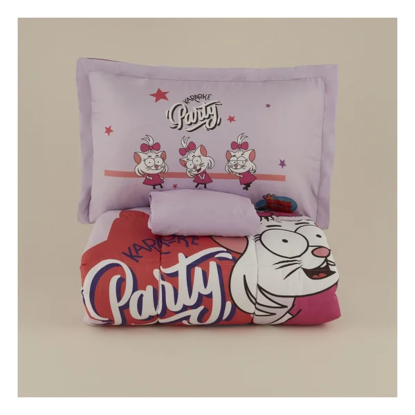 Karaca Home X Kral Şakir Canan Karaoke Party Tek Kişilik Comfort Set/Uyku Seti - Görsel 6