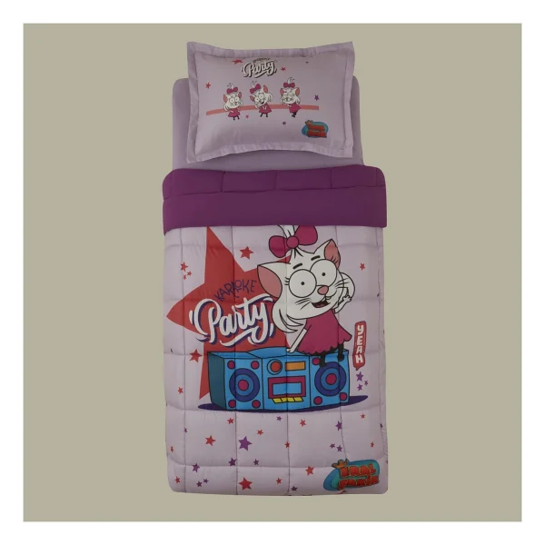 Karaca Home X Kral Şakir Canan Karaoke Party Tek Kişilik Comfort Set/Uyku Seti - Görsel 8