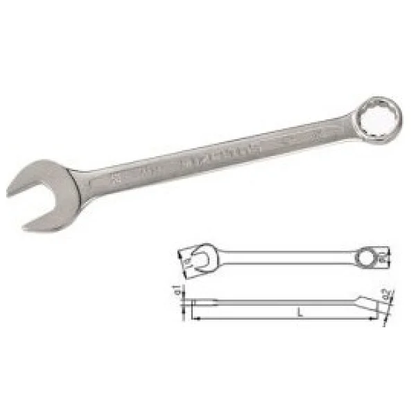 İzeltaş 0320 27 Mm Kısa Kombine Anahtar - Görsel 6