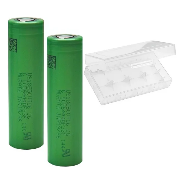 Sony Vtc6 18650 3.7 V 3000 mAh 30a Li-İon Şarjlı Pil 2'li + Pil Taşıma Kutusu - Görsel 3