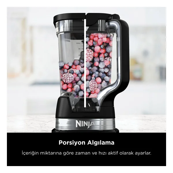 Nınja Detect Pro Blender 1200 W Smoothie Blender Gümüş - Görsel 5