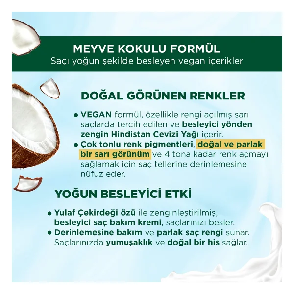 Palette Kalıcı Doğal Renkler 12.1 Küllü Buzul Sarısı Saç Boyası - Görsel 6