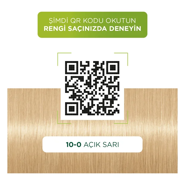 Palette Kalıcı Doğal Renkler 10.0 Açık Sarı Saç Boyası - Görsel 5