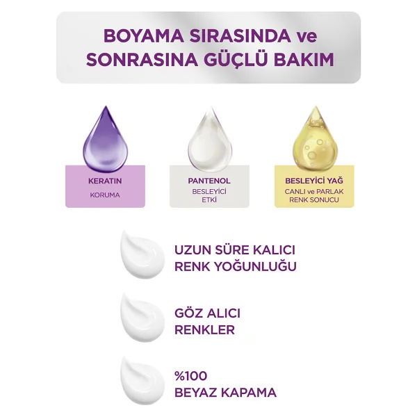 Palette Göz Alıcı Renkler 1.0 Siyah Saç Boyası - Görsel 8
