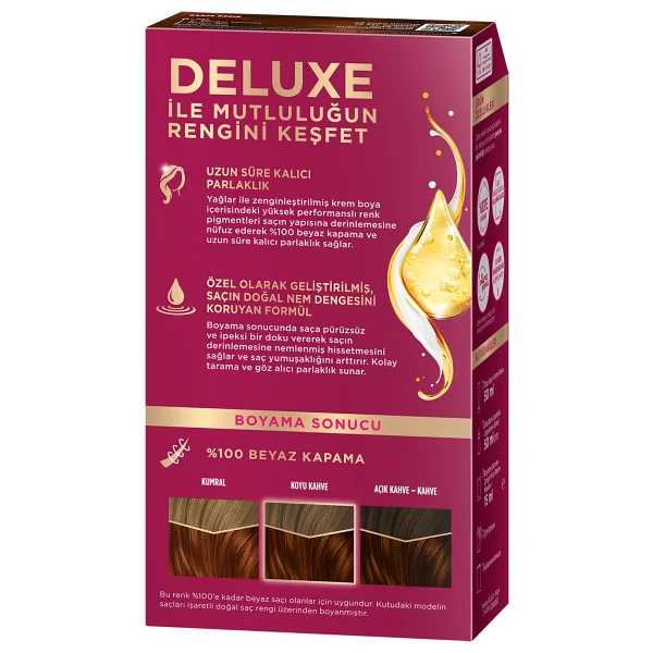 Palette Deluxe 6.70 Kahve Bakır Saç Boyası - Görsel 4