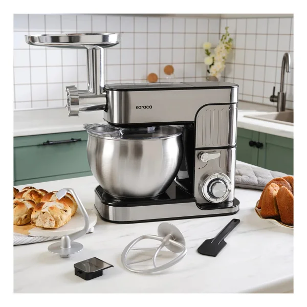Karaca Inoxchef Pro 1300 W 7 Lt Stand Mikser - Görsel 6