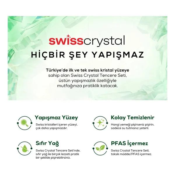 Karaca X Refika Birgül Swiss Crystal 15 Parça Çeyiz Seti - Görsel 6