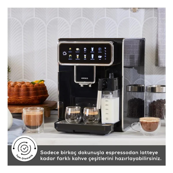 Karaca Coffeemaestro Tam Otomatik Espresso Makinesi - Görsel 5