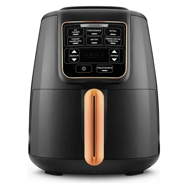 Karaca Air Pro Cook XL 2in1 Airfryer 4 Lt Konuşan Yağsız Fritöz - Görsel 2