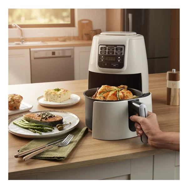 Karaca Air Pro Cook XL 2in1 Airfryer 4 Lt Konuşan Yağsız Fritöz - Görsel 10