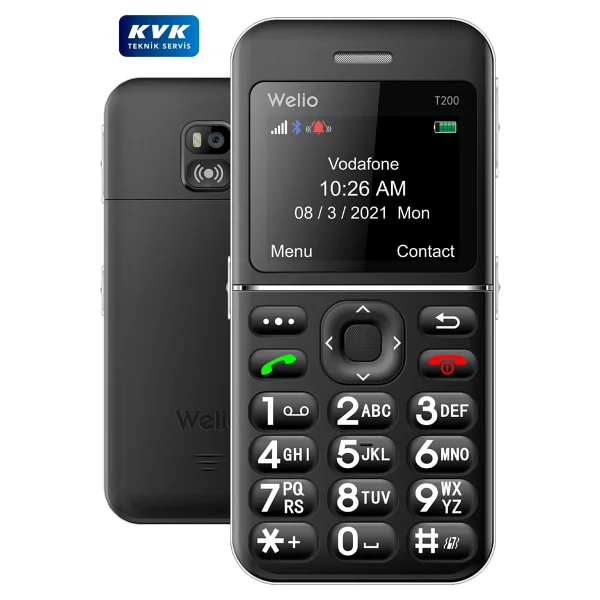 Welio Wkey T200 Tuşlu Telefon - Görsel 9