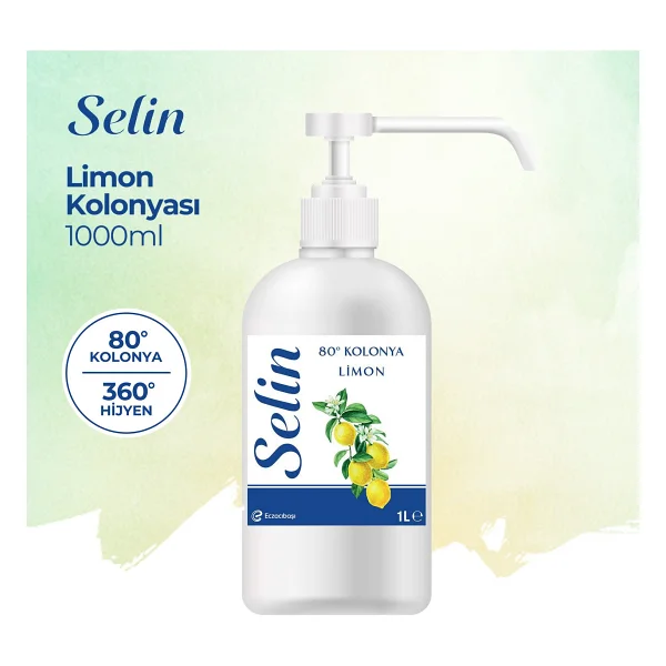 Selin Limon Sprey Kolonya 1 Lt - Görsel 2