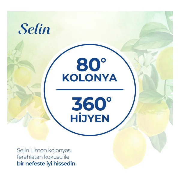 Selin Limon Sprey Kolonya 1 Lt - Görsel 5