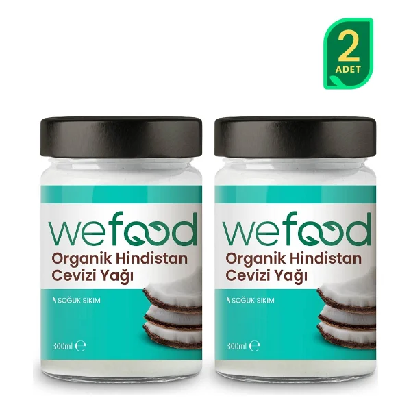 Wefood Organik Hindistan Cevizi Yağı 300 Ml 2'li - Görsel 7