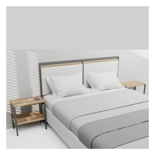 Lagomood Modulago Maxi Otel Mobilya Takımı Antrasit Ceviz - Görsel 4