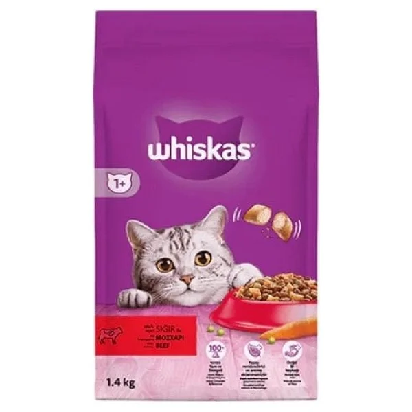 Whiskas Biftekli Ve Sebzeli 1.4 Kg Yetişkin Kedi Maması - Görsel 7