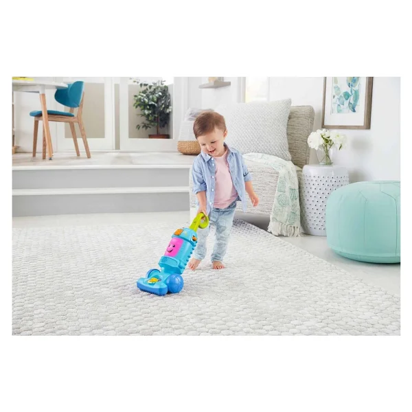 Fisher-Price Eğlen Ve Öğren Serisi Türkçe Konuşan Neşeli Süpürge Mavi Eğitici Özellikli Oyuncak - Görsel 3