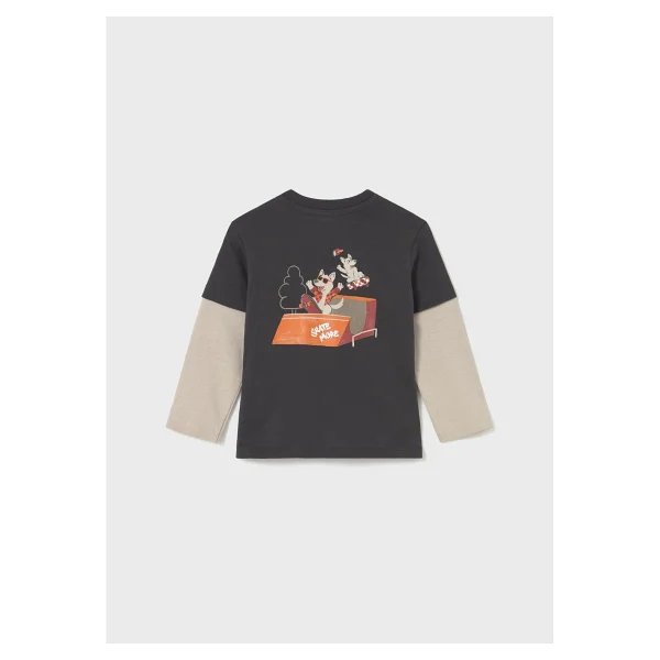 Mayoral Erkek Bebek Duble Kol Sweatshirt - Görsel 2