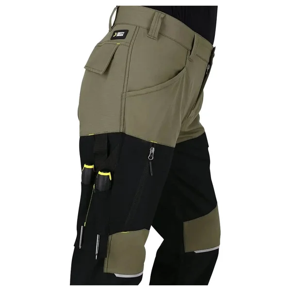 Safety Jogger Oak Haki Çok Cepli Taktik Iş Pantolonu - 44 - Görsel 5